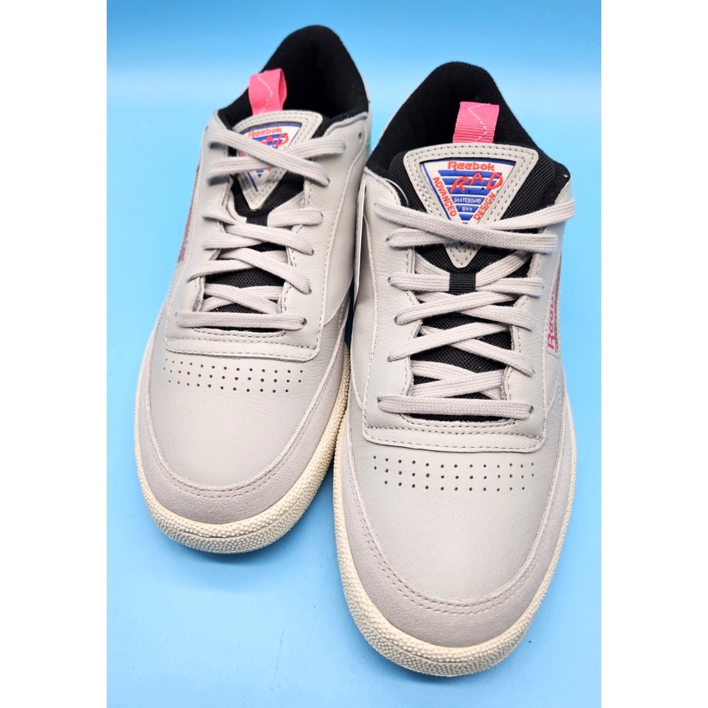 Reebok Classic Club C 85 Rad Men's Size 9 Gray Athletic Shoes Sneaker New